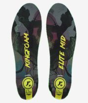 Footprint King Foam Elite Quantum Heel Mid Einlegesohlen (black camo yellow)