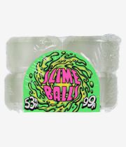Santa Cruz Mirror Vomits Slime Balls Wheels (clear green) 53 mm 99A 4 Pack