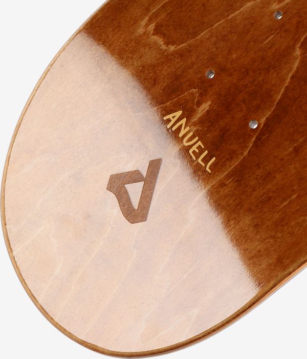 Anuell Mulder 8.25" Skateboard Deck (brown)