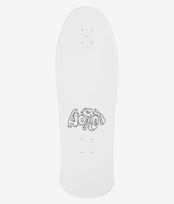 Santa Cruz Hosoi Picasso Reissue Shaped 10.26" Skateboard Deck (white)