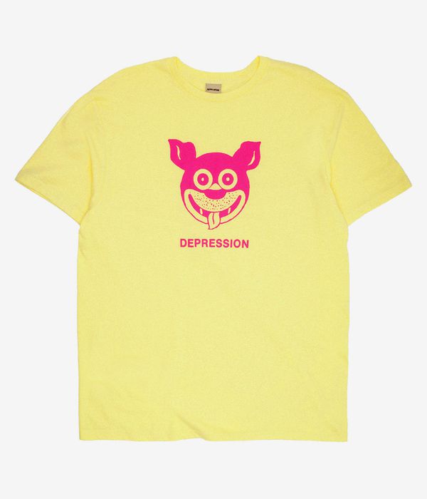 Fucking Awesome Depression T-Shirt (yellow)