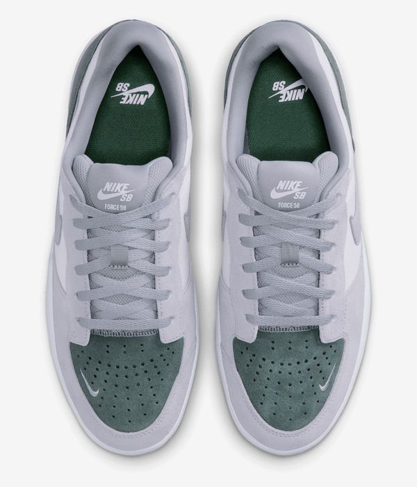 Nike SB Force 58 Shoes (white silver fir white)