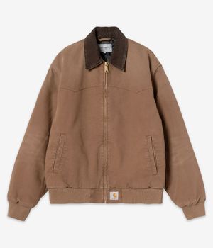 Carhartt WIP OG Santa Fe Organic Dearborn Jacke (wip h brown tobacco stone canvas)