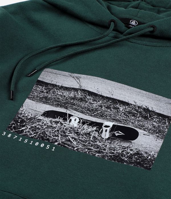 Volcom Essential Snow Sudadera (black green)