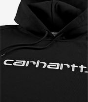 Carhartt WIP Basic Bluzy z Kapturem (black white)
