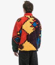 Obey Moroccan Rug Sherpa Jacket (bright multi)
