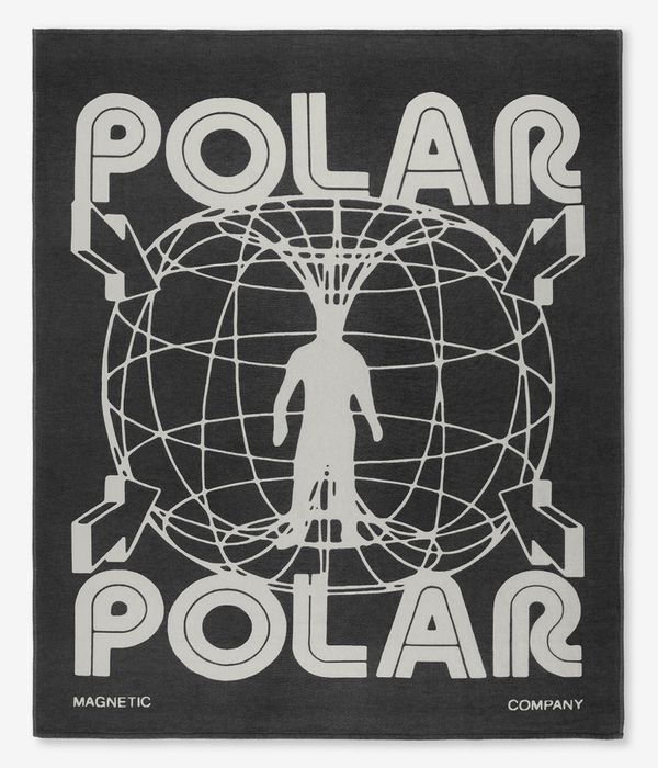 Polar Magnet Blanket (black cloud white)