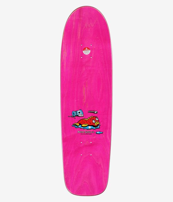 Polar Brady Fish Bowl Wheel Well Surf Jr. 8.75" Tavola da skateboard (multi)