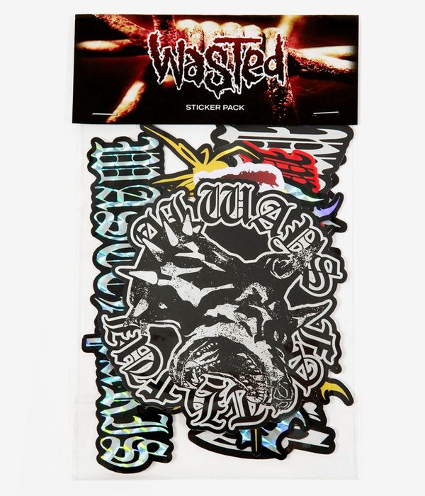 Wasted Paris Blind Pack Naklejka (multicolor)