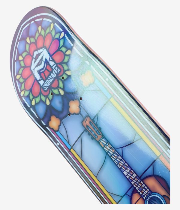 Sk8Mafia Sarmiento Stained Glass 7.75" Skateboard Deck (multi)