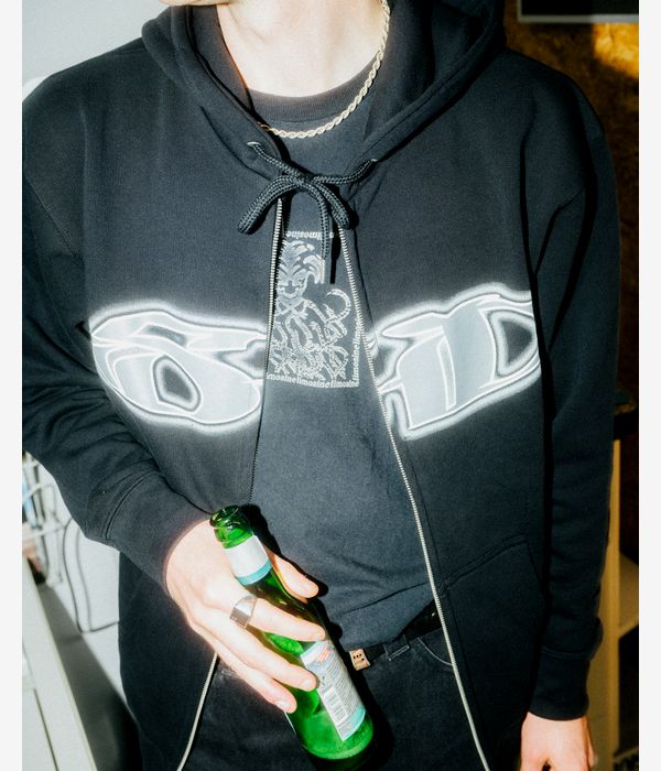 skatedeluxe SD Organic Zip-Hoodie (black)