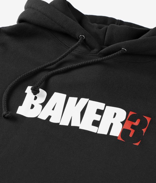 Baker Baker 3 Bluzy z Kapturem (black)