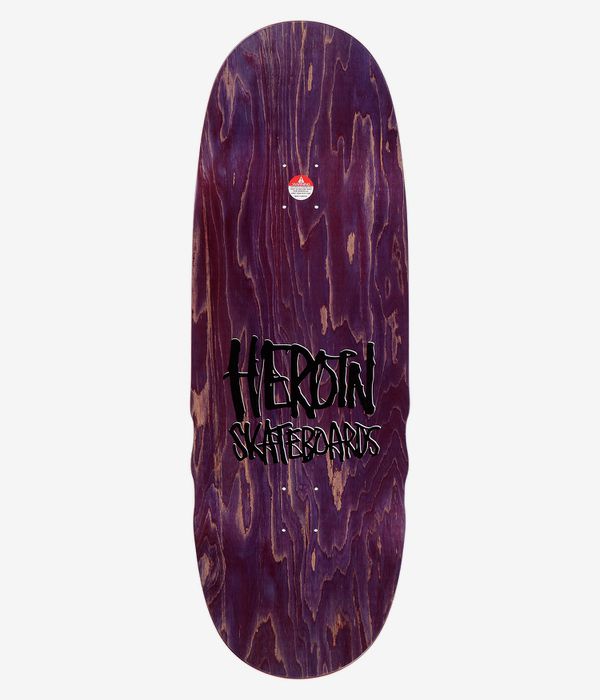 Heroin Skateboards Swampy's Wide Boy 10.75" Deska do deskorolki (multi)