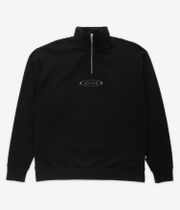 Antix Simplex Organic Half Zip Sweatshirt (black)