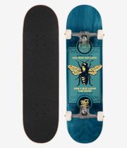 MOB Bee 8.25" Complete-Skateboard (blue)