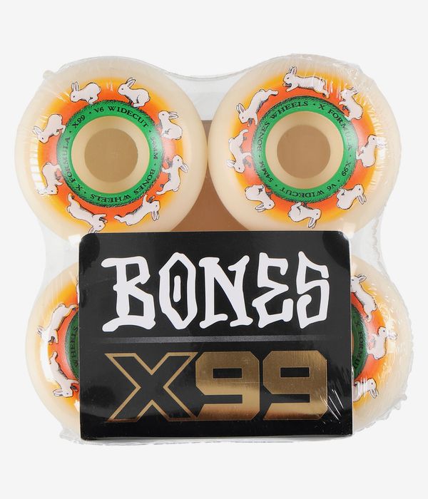 Bones Runny Bunny X Formula V6 Wheels (white) 54 mm 99A 4 Pack