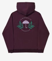 Hélas La Marque sweat à capuche (dark plum)