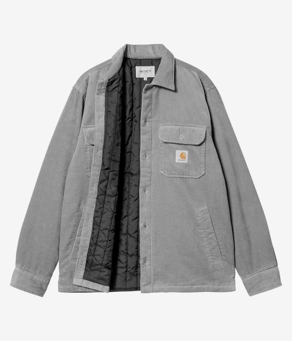 Carhartt WIP Whitsome Corduroy Shirt Veste (misty grey)