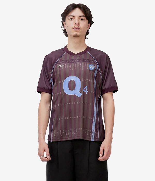 Dime Q4 Jersey T-Shirt (burgundy)