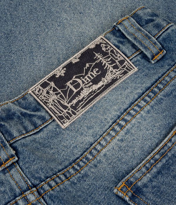 Dime Classic Baggy Denim Jeans (sandblasted indigo)