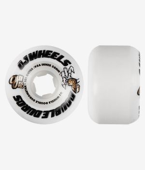 OJ Double Duro Wielen (white) 58 mm 101A 4 Pack