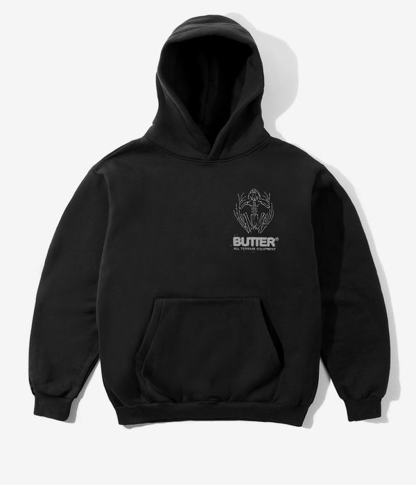 Butter Goods Fossil Bluzy z Kapturem (black)