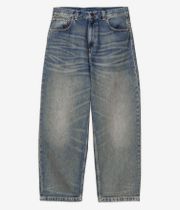 Carhartt WIP Brandon Pant Cotton Smith Jeans (blue worn used wash)