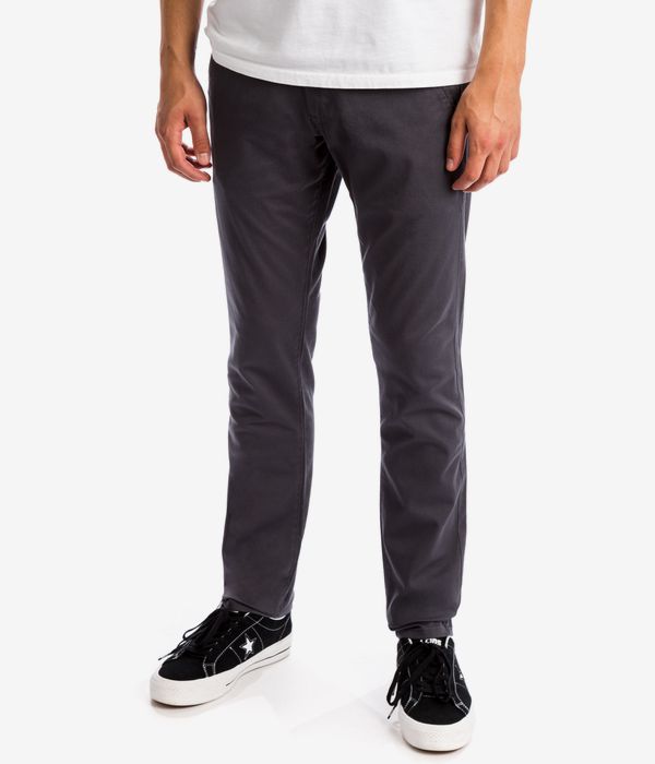 REELL Flex Tapered Chino Pantalones (dark grey)