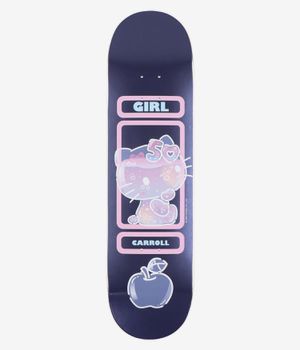 Girl x Hello Kitty 50th Anniversary Carroll Twin Tip 8.25" Skateboard Deck (blue)