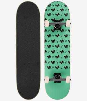 Antiz Owl 8" Complete-Skateboard (green)