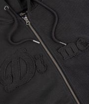Dime Reverse French Terry Zip-Hoodie (vintage black)
