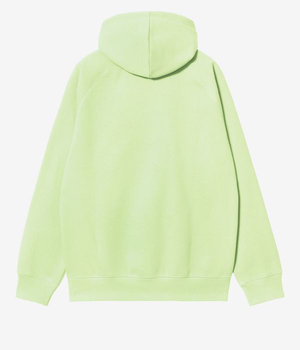 Carhartt WIP Chase sweat à capuche (air green gold)