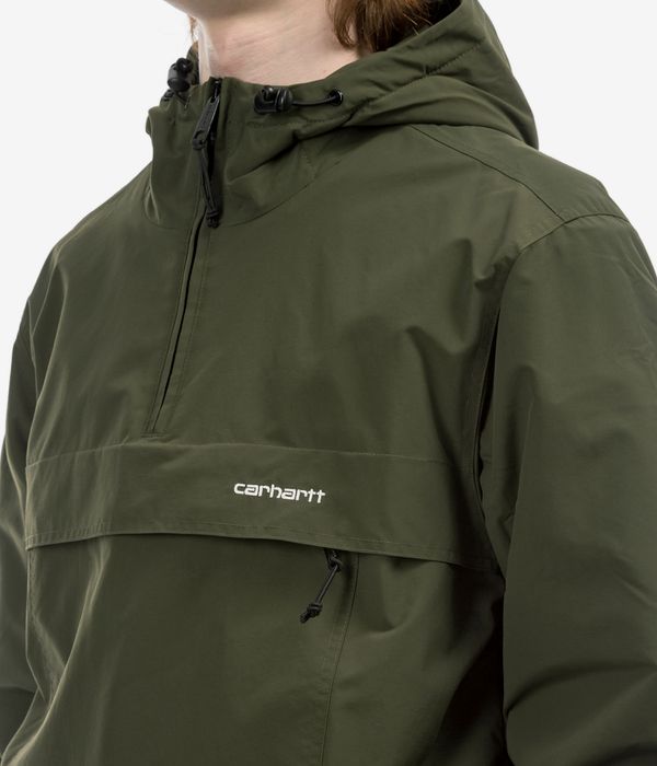 Carhartt WIP Windbreaker Pullover Supplex Veste (office green white)