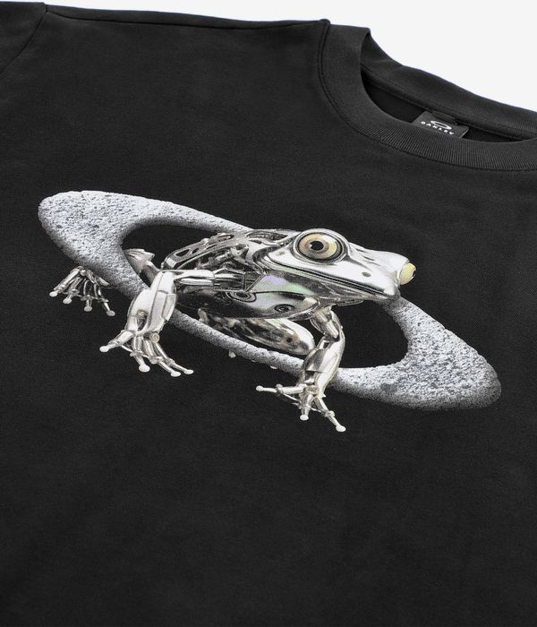 Oakley Frog Graphic T Shirt blackout online kaufen skatedeluxe