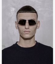 HAN KJØBENHAVN Demo High Zonnebrillen (metal brown)