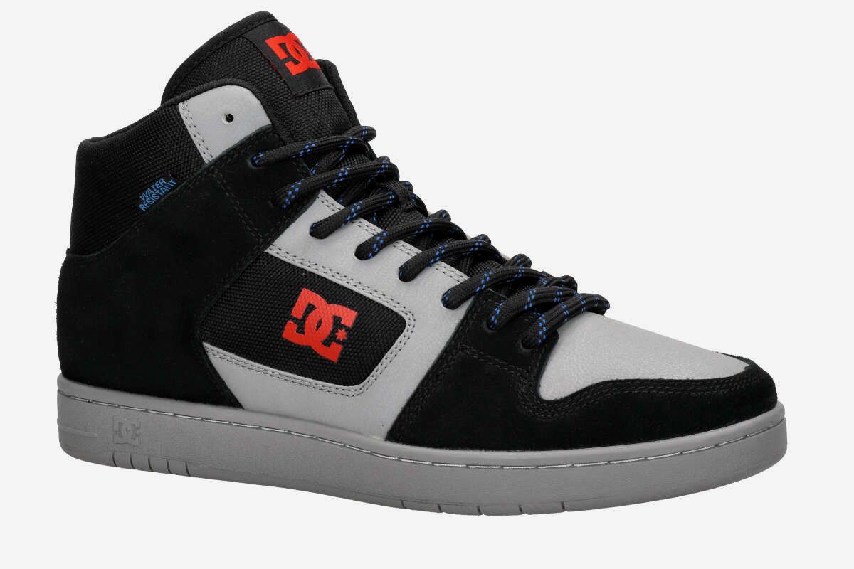 DC Manteca 4 Hi WR Shoes (black grey red)