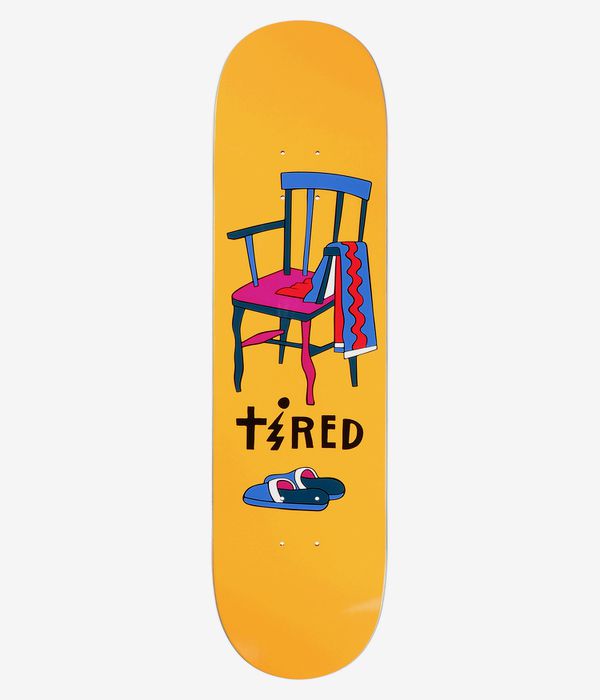 Tired Skateboards Jolt 8.25" Tabla de skate (orange)