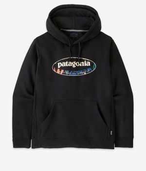 Patagonia '95 Oval Logo Uprisal sweat à capuche (black kaleido)