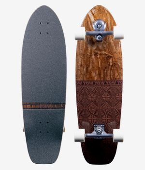 YOW Teahupoo 34" (86,4cm) Surfskate Cruiser (brown 25)