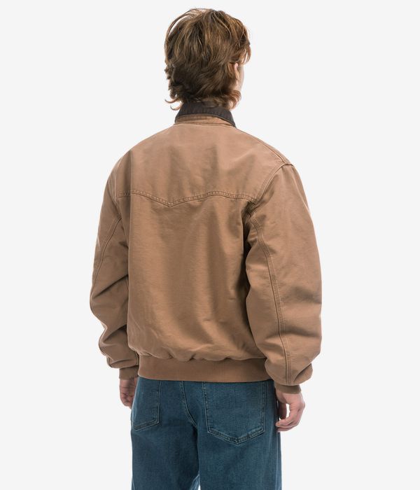 Carhartt WIP OG Santa Fe Organic Dearborn Jacket (hamilton brown tobacco stone can)