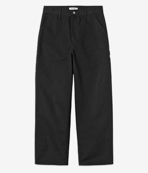 Carhartt WIP W' Brandon Single Knee Pant Organic Dearborn Pantaloni women (black rigid)