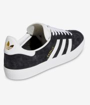 adidas Skateboarding Gazelle ADV Shoes (core black white gold melange)