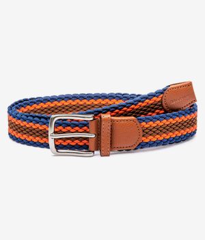 Butter Goods Braided Riem (navy red)