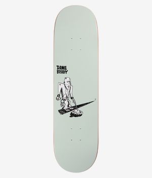 Polar Brady Mopping 8.378" Planche de skateboard (green)