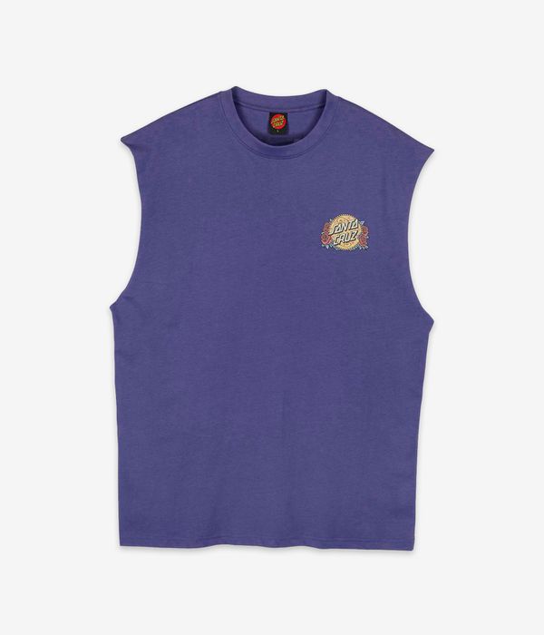Santa Cruz Guzman Dot Camiseta de tirantes (navy dusk)