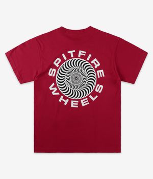 Spitfire Classic '87 Swirl Fill T-Shirt (red white)