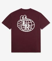 Last Resort AB Atlas Monogram Camiseta (fig red white)