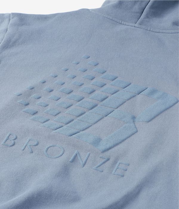 Bronze 56k B Logo Puff Print Sudadera (blue)