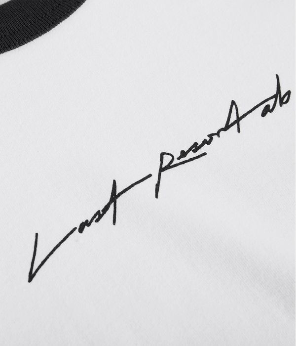 Last Resort AB Signature Ringer T-Shirt (white black)