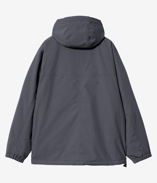 Carhartt WIP Windbreaker Pullover Supplex Veste (graphite white)